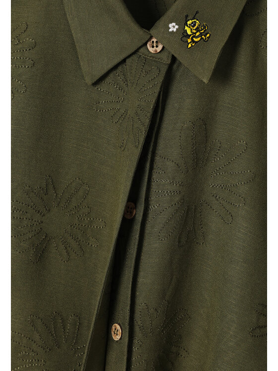 TATUUM TATUUM Koszula KAMA Khaki Classic Fit