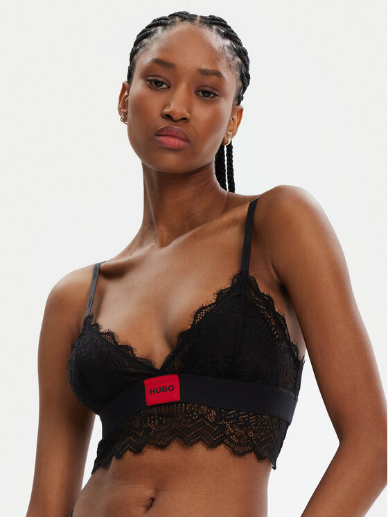 HUGO HUGO Podprsenka Bralette 50535060 Čierna