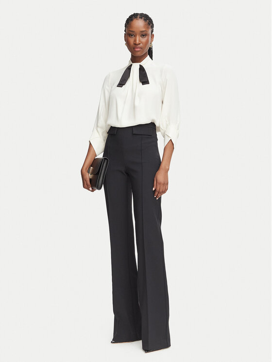 Elisabetta Franchi Elisabetta Franchi Särkpluus CA-178-66E2-V320 Kreemjas Regular Fit
