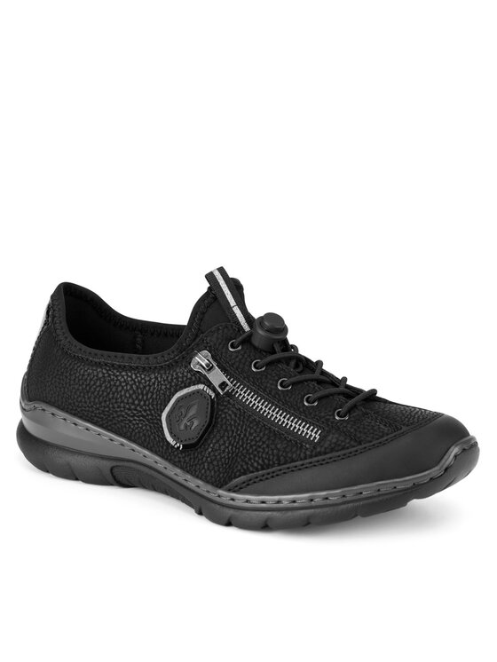 Rieker Rieker Halbschuhe L3263-00 Schwarz