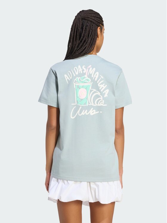 adidas adidas T-Shirt 167684 Zielony Loose Fit