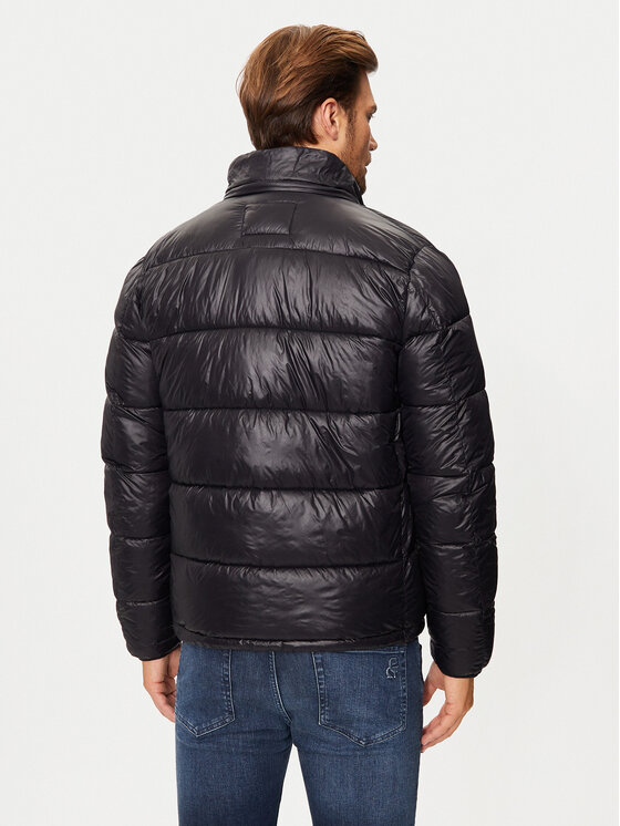 KARL LAGERFELD KARL LAGERFELD Vatovaná bunda 505022 544590 Černá Slim Fit
