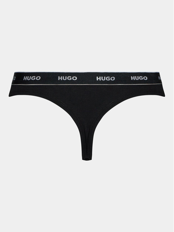 HUGO Hugo Sada 3 kusů string kalhotek 50495870 Barevná
