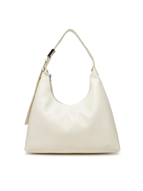 Calvin Klein Calvin Klein Handtasche Hardware Strap Hobo Shoulder Bag K60K613031 Weiß