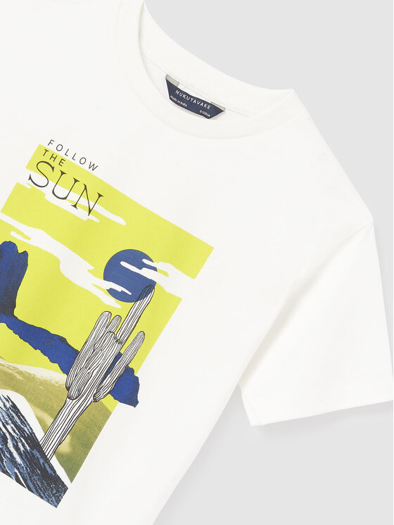 Mayoral Mayoral Komplet t-shirt i spodenki 6654 Kolorowy
