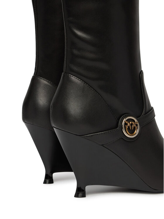 PINKO PINKO Ботуши Gwen 07 SD0647E028 Черен