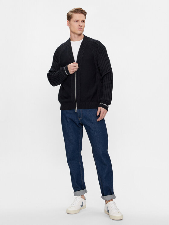 Armani Exchange Armani Exchange Kardigán 3DZE6A ZM1LZ 1583 Sötétkék Regular Fit