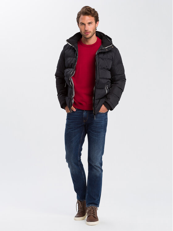 Cross Jeans Cross Jeans Sweter 34156-529 Czerwony Regular Fit