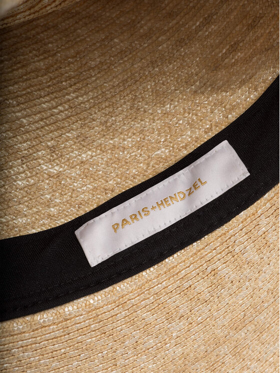 Paris+Hendzel Paris+Hendzel Kapelusz Straw Teardrop Beżowy