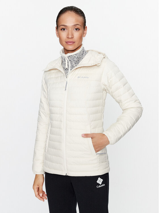 Columbia Columbia Pernata jakna Silver Falls™ Hooded Jacket Écru Regular Fit