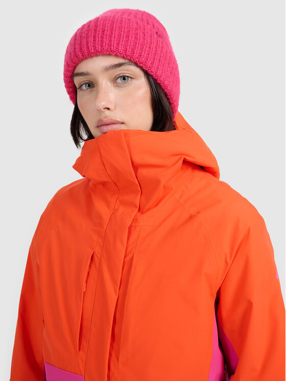 4F 4F Kurtka narciarska SKIWEAR Pomarańczowy Regular Fit