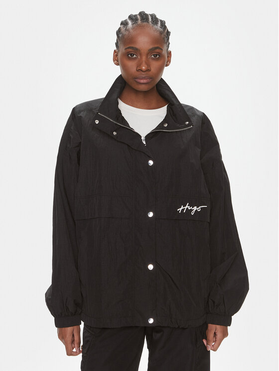 Hugo Giacca di transizione Filia-1 50504362 Nero Relaxed Fit, taglia : XS