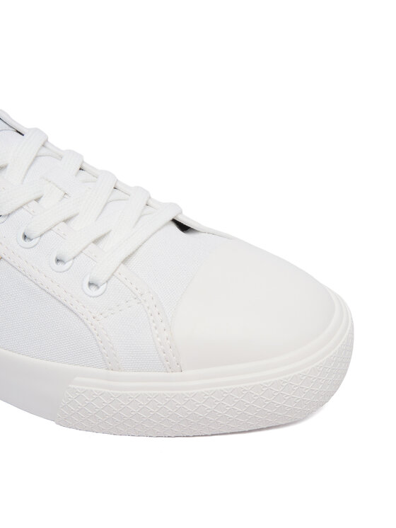 Calvin Klein Calvin Klein Teniși Vulc Laceup Cv HM0HM02121 Alb