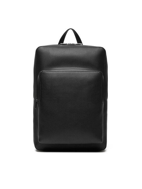 Calvin Klein Ruksak Micro Pebble Slim Sq Bp 42 LV04D3005G Čierna