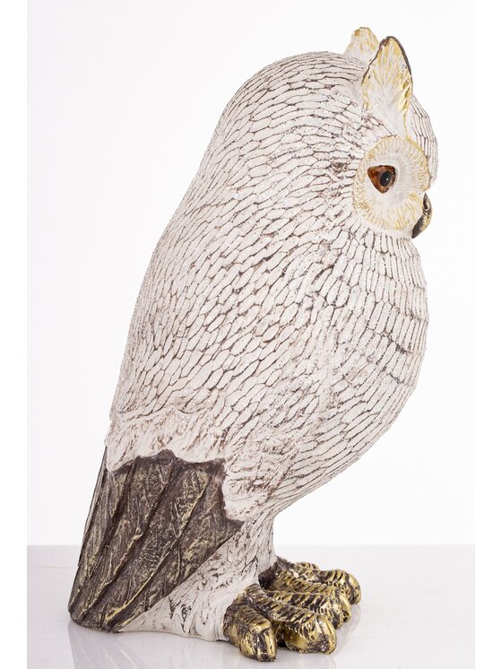 MIAhome MIAhome Figurka sowa NOCTUA-2 Biały