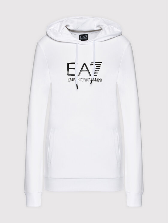 EA7 Emporio Armani EA7 Emporio Armani Džemperis 8NTM36 TJCQZ 0102 Balta Regular Fit