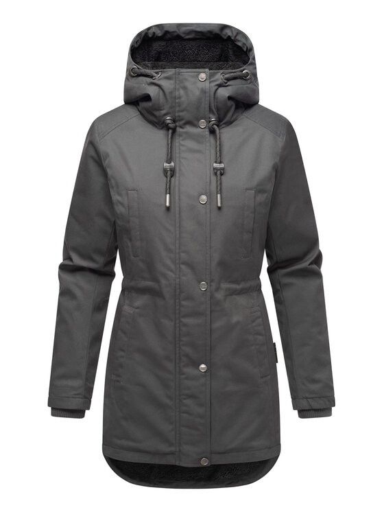 Navahoo Navahoo Kurtka zimowa Winterfunke Czarny Regular Fit