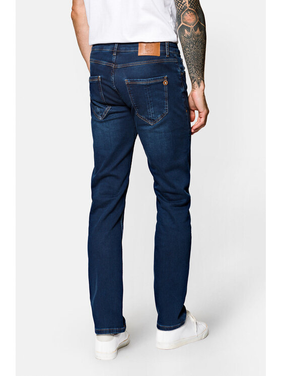 Lancerto Lancerto Jeansy Warren SP113122000001 Granatowy Slim Fit