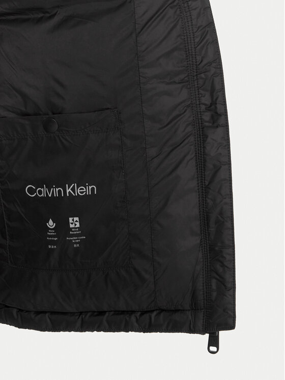 Calvin Klein Jeans Calvin Klein Jeans Geacă din puf Essential LV047D501G Negru Relaxed Fit