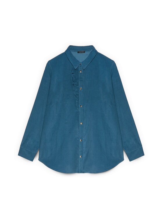 Fiorella Rubino Fiorella Rubino Camicia 5070T001480N024 Turchese Regular Fit