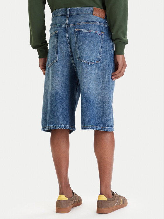 Tommy Jeans Tommy Jeans Дънкови шорти Theo DM0DM22992 Син Loose Fit