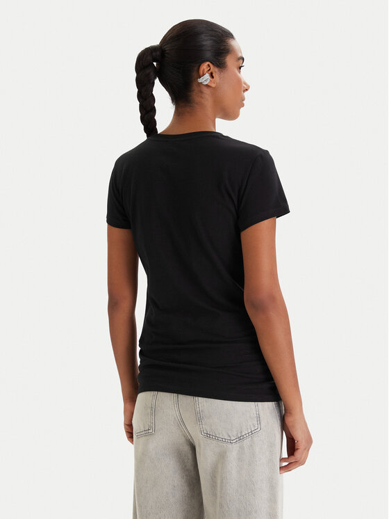 Armani Exchange Armani Exchange T-shirt XW002293 AF17173 UC001 Crna Slim Fit