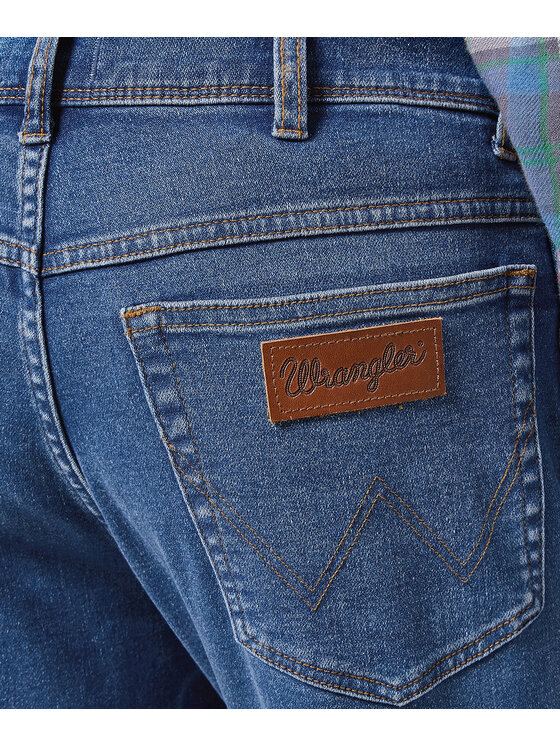 Wrangler Wrangler Jeansy 112358218 Niebieski Slim Fit