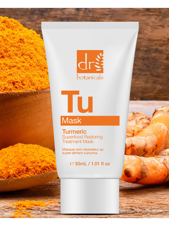 Dr Botanicals Dr Botanicals Maseczka do twarzy z kurkumą Superfood Restoring Treatment, 30 ml Maska do twarzy