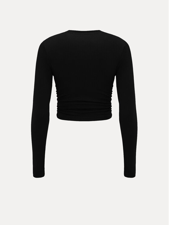 La Mania La Mania S dlouhým rukávem TIDAL Černá Basic Fit