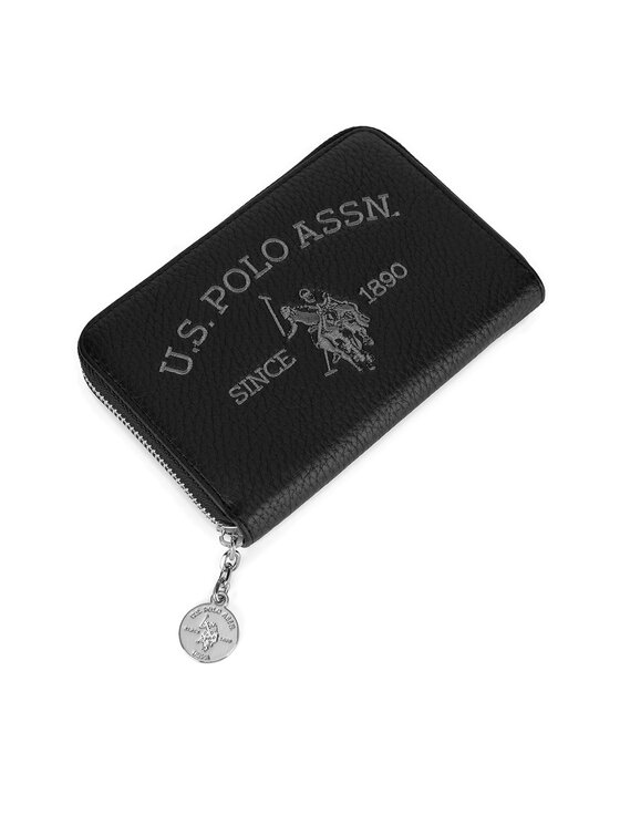 U.S. Polo Assn. U.S. Polo Assn. Didelė Moteriška Piniginė WIUXT8414WVP Juoda