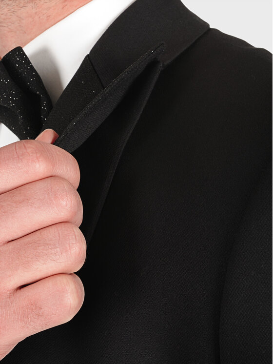 Evenemen Evenemen Garnitur Piedro Nero Czarny Slim Fit