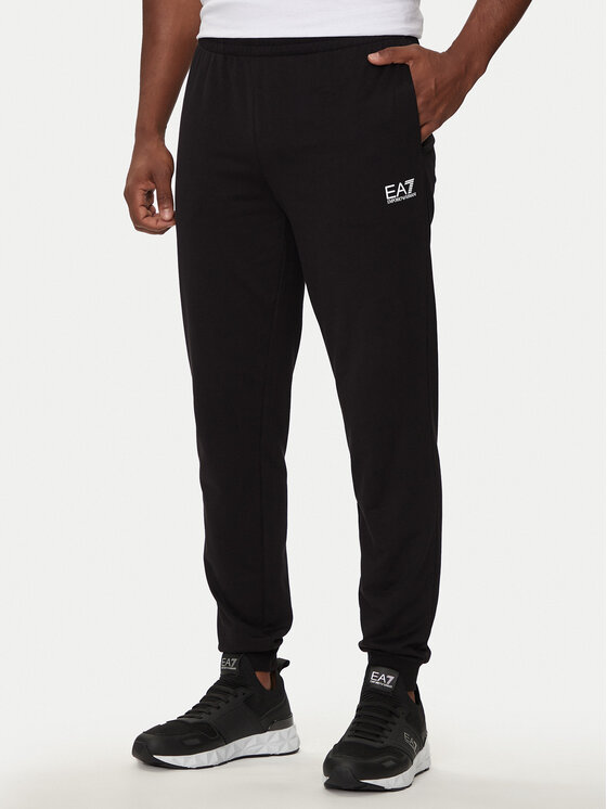 EA7 Emporio Armani EA7 Emporio Armani Pantaloni trening 8NPP66 PJVRZ 1200 Negru Regular Fit