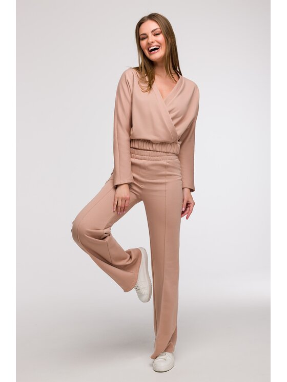 BeWear BeWear Bluza B292 Brązowy Comfortable Fit