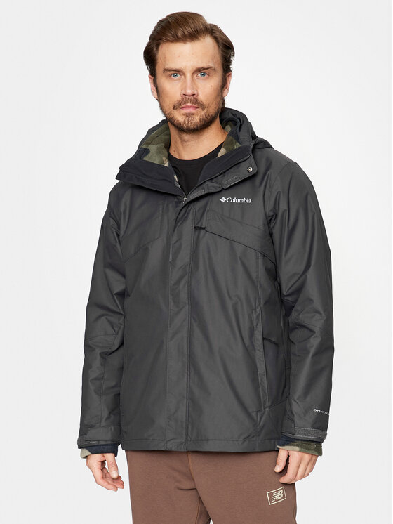 Columbia Columbia Pohodna jakna Bugaboo™ II Fleece Interchange Jacket Črna Regular Fit