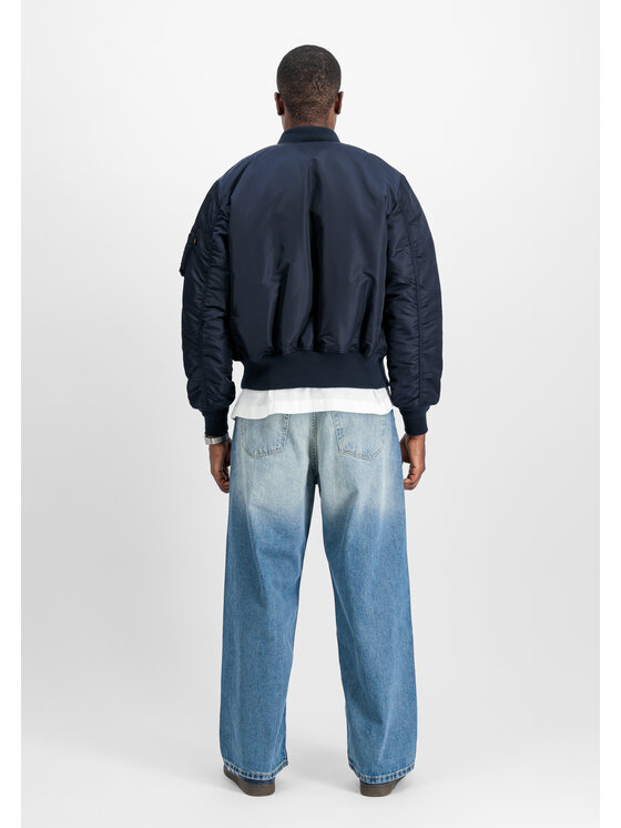 Alpha Industries Alpha Industries Kurtka bomber MA-1 Heritage Bomber Jacket Błękitny Core Fit