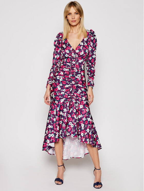 For Love & Lemons Vsakodnevna obleka Hallie CD2320 Vijolična Slim Fit