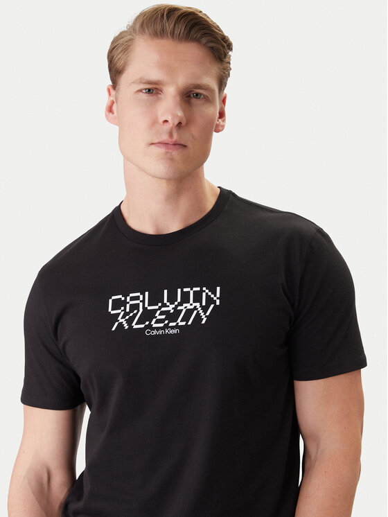 Calvin Klein Jeans Calvin Klein Jeans T-Shirt LV14RE818G Černá Classic Fit