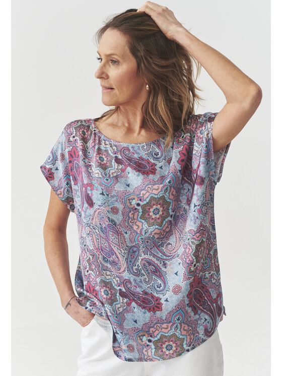 TATUUM TATUUM Bluzka OMA Kolorowy Loose Fit