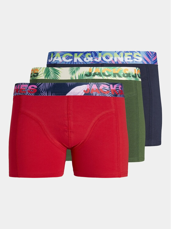 Jack&Jones Junior Set Od 3 Para Bokserica Paw 12250358 Šarena