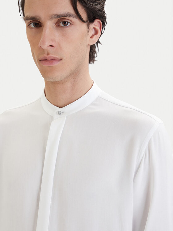 HUGO HUGO Koszula Kaleb 50554719 Beżowy Slim Fit