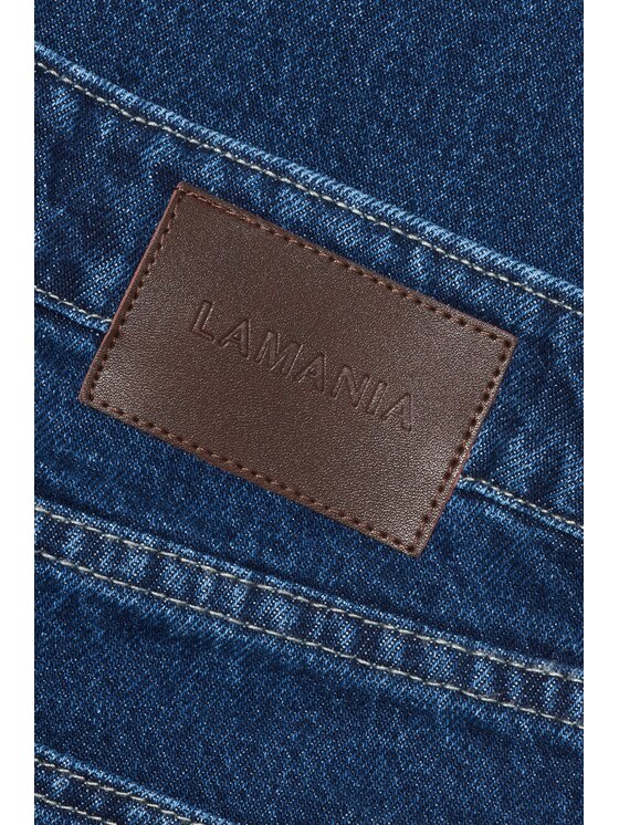 La Mania La Mania Džínsy ALLISON 2 BLUE Modrá Classic Fit