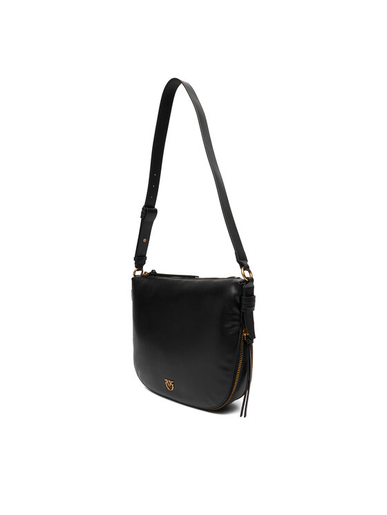 PINKO PINKO Borsetta Hobo Zip Around Classic Ai 25-26 PLTT 105113 A0QO Nero