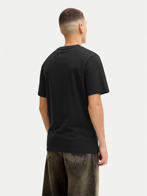 Jack & Jones Jack & Jones T-Shirt Fusion 12289863 Černá Regular Fit