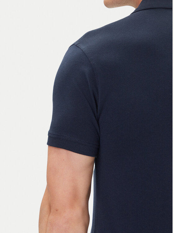 Petrol Industries Petrol Industries Polo M-ROS-POL002 Blu scuro Regular Fit