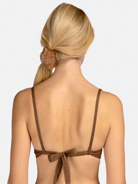 Miss Lou Miss Lou Elastico per capelli A-LG1-BR Marrone