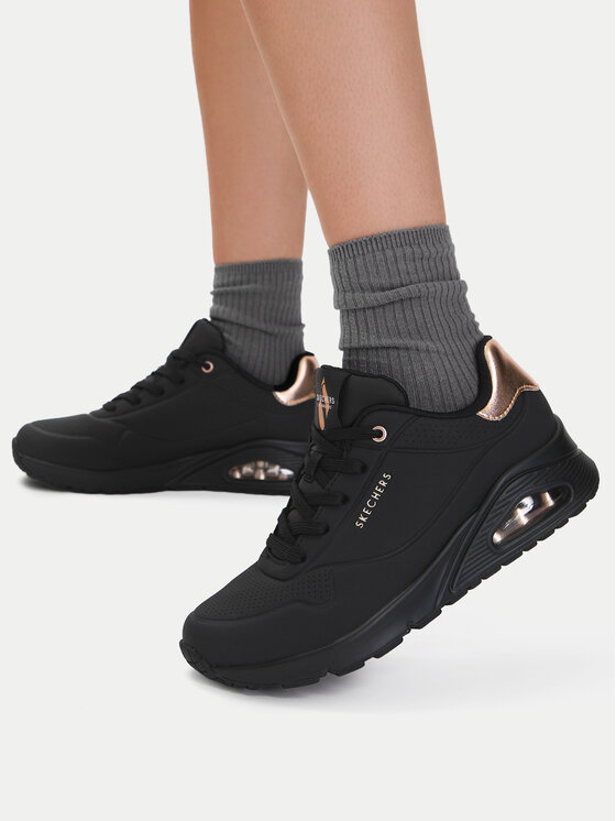 Skechers Skechers Sneakersy Golden Air 177094/BBK Czarny