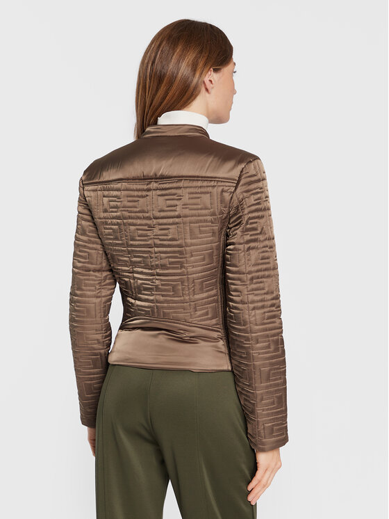 Guess Guess Kurtka przejściowa Marine W2BL31 WEWF0 Khaki Regular Fit