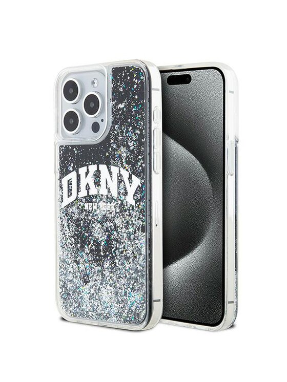 Etui na telefon DKNY, Czarne, iPhone 15 Pro Max