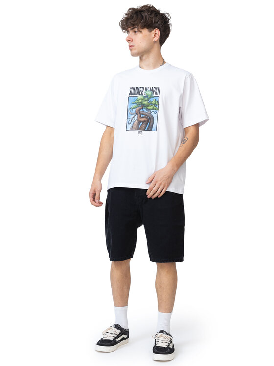 Kamuflage Kamuflage Szorty jeansowe Biggie Czarny Regular Fit