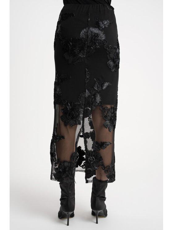 CLICK CLICK Φούστα 50-736 Μαύρο Fitted Fit